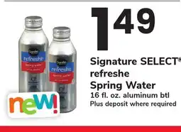 ACME Signature SELECT refreshe Spring Water offer