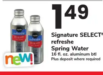 ACME Signature SELECT refreshe Spring Water offer