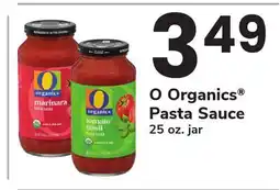 ACME O Organics Pasta Sauce offer