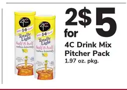 ACME 4C Drink Mix Pitcher Pack offer