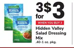 ACME Hidden Valley Salad Dressing Mix offer