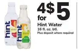 ACME Hint Water offer
