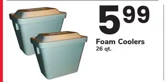 ACME Foam Coolers offer