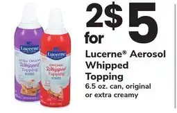 ACME Lucerne Aerosol Whipped Topping offer