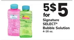 ACME Signature SELECT Bubble Solution offer