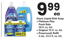 ACME Dawn Liquid Dish Soap offer