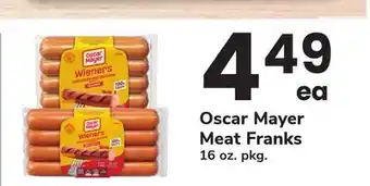 ACME Oscar Mayer Meat Franks offer