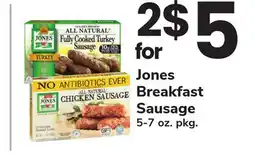 ACME Jones Breakfast Sausage offer
