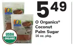 ACME O Organics Coconut Palm Sugar offer