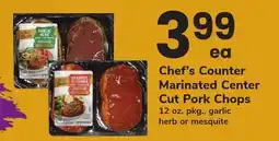 ACME Chef's Counter Marinated Center Cut Pork Chops offer