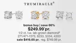 JC Penney 1/2 ct. t.w. lab-grown diamond‡ offer