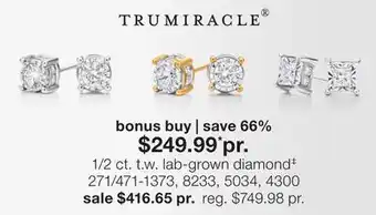 JC Penney 1/2 ct. t.w. lab-grown diamond‡ offer