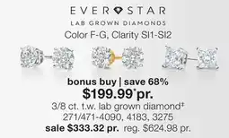 JC Penney 3/8 ct. t.w. lab grown diamond‡ offer