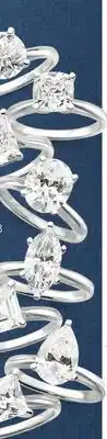 JC Penney 3/4 ct. lab-grown diamond solitaire‡ offer