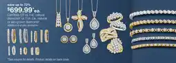 JC Penney Certified 1/2 ct. t.w. natural diamond◊ or 1 ct. t.w. natural or lab-grown diamond‡ offer