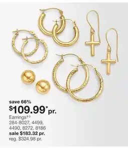 JC Penney Earrings‡◊ offer