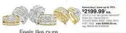 JC Penney 3 to 4 ct. t.w. lab-grown diamond‡◊ Color G-I, Clarity VS2-I1 offer