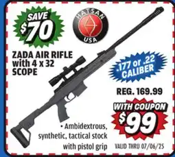 Big 5 Hatsan Zada Air Rifle with 4x32 Scope offer