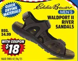 Big 5 Eddie Bauer Waldport II Men's River Sandals offer