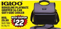 Big 5 Igloo Ridgeline Playmate Gripper 16-Can Soft-Side Cooler offer