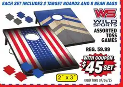 Big 5 Wild Sports Americana 2x3 Cornhole offer