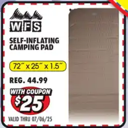 Big 5 World Famous Sports Self-Inflating Sleeping Pad offer