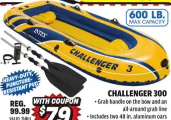 Big 5 Intex Challenger 300 Inflatable Boat Set offer