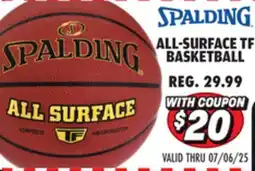Big 5 Spalding All-Surface TF Basketball offer