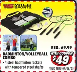Big 5 Wild Sports Badminton/Volleyball Set offer