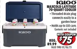 Big 5 Igloo MaxCold Latitude 70-Quart Cooler offer