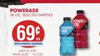 Smart & Final POWERADE offer