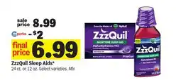 Meijer ZzzQuil Sleep Aids offer