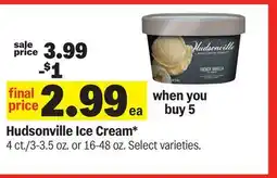 Meijer Hudsonville Ice Cream offer