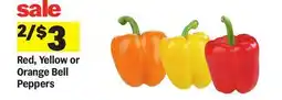 Meijer Red, Yellow or Orange Bell Peppers offer