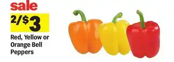 Meijer Red, Yellow or Orange Bell Peppers offer