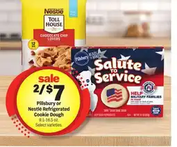 Meijer Pillsbury or Nestlé Refrigerated Cookie Dough offer