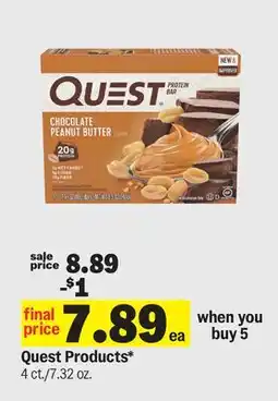 Meijer Quest Products offer