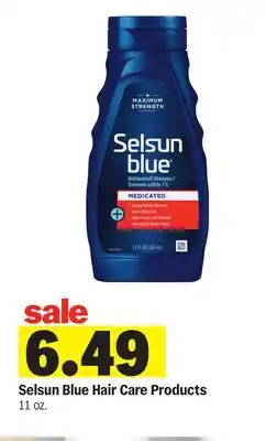 Meijer Selsun Blue Hair Care Products offer
