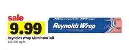 Meijer Reynolds Wrap Aluminum Foil offer