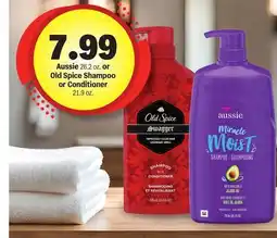 Meijer Aussie 26.2 oz. or Old Spice Shampoo or Conditioner 21.9 oz offer
