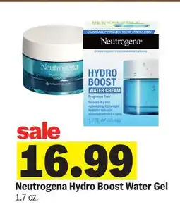 Meijer Neutrogena Hydro Boost Water Gel offer