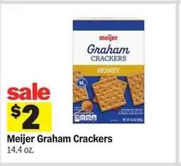 Meijer Meijer Graham Crackers offer