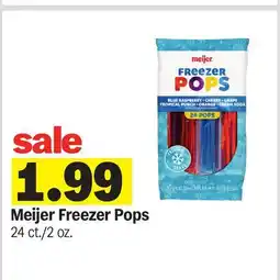 Meijer Meijer Freezer Pops offer