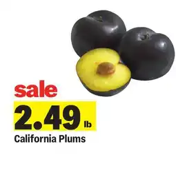 Meijer California Plums offer
