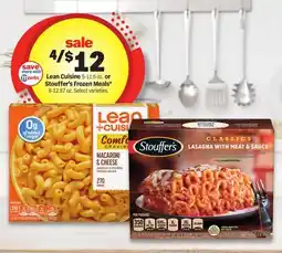 Meijer Lean Cuisine 5-11.5 oz. or Stouffer's Frozen Meals* 8-12.87 oz offer