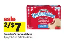 Meijer Smucker's Uncrustables offer