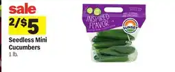 Meijer Seedless Mini Cucumbers offer