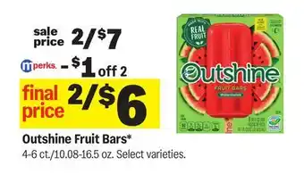 Meijer Outshine Fruit Bars offer