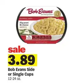 Meijer Bob Evans Side or Single Cups offer
