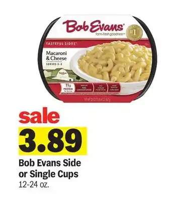 Meijer Bob Evans Side or Single Cups offer
